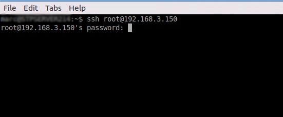 SSH Connection from Terminal in Linux OS